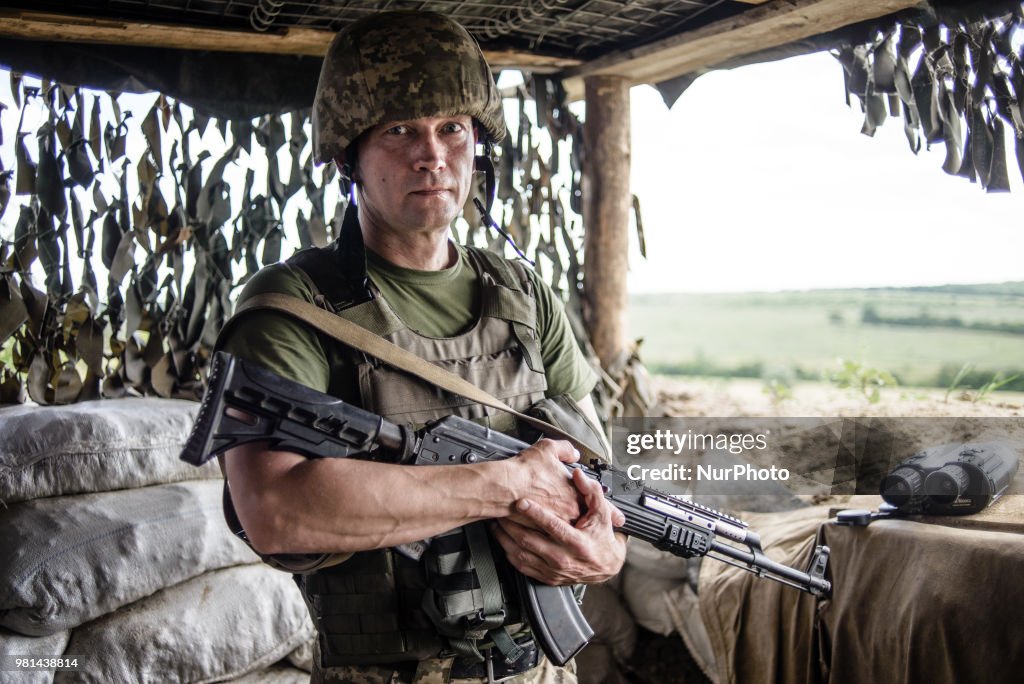 Ukraine Front Line - Portrait