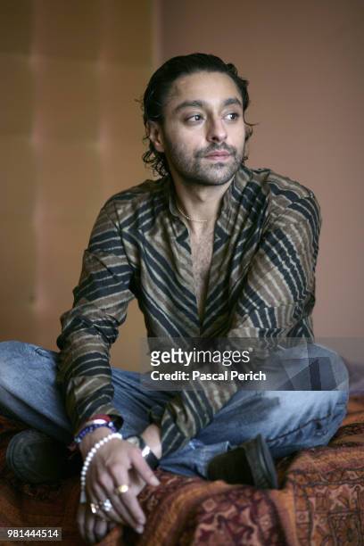 Hotelier Vikram Chatwal is photographed on April 29, 2006 at home in New York City.