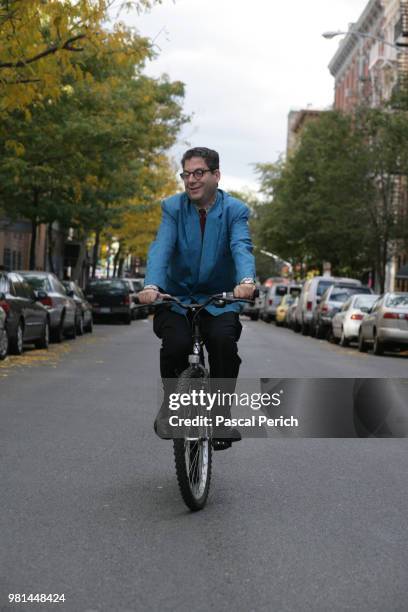 Journalist Michael Musto is photographed on October 25, 2006 in New York City.