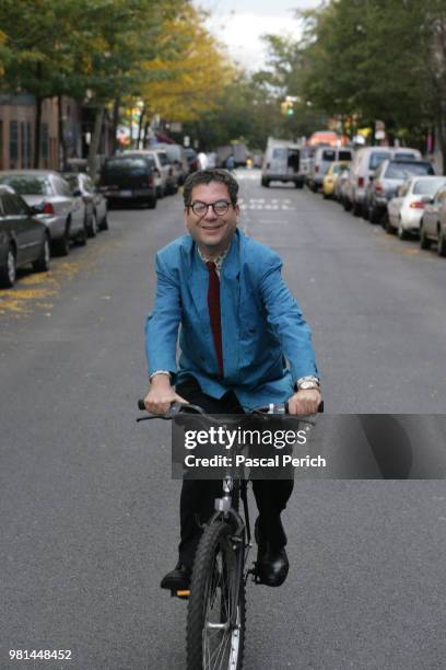 Journalist Michael Musto is photographed on October 25, 2006 in New York City.