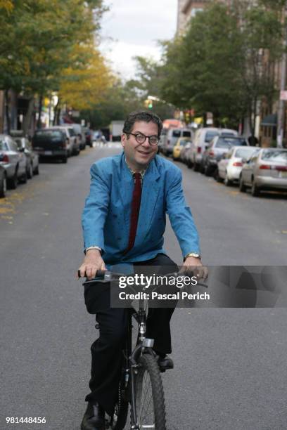 Journalist Michael Musto is photographed on October 25, 2006 in New York City.