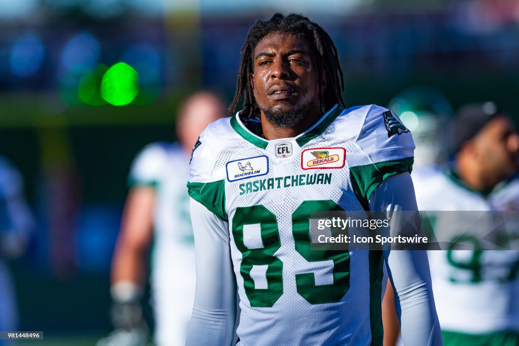 CFL: JUN 21 Saskatchewan Roughriders at Ottawa Redblacks