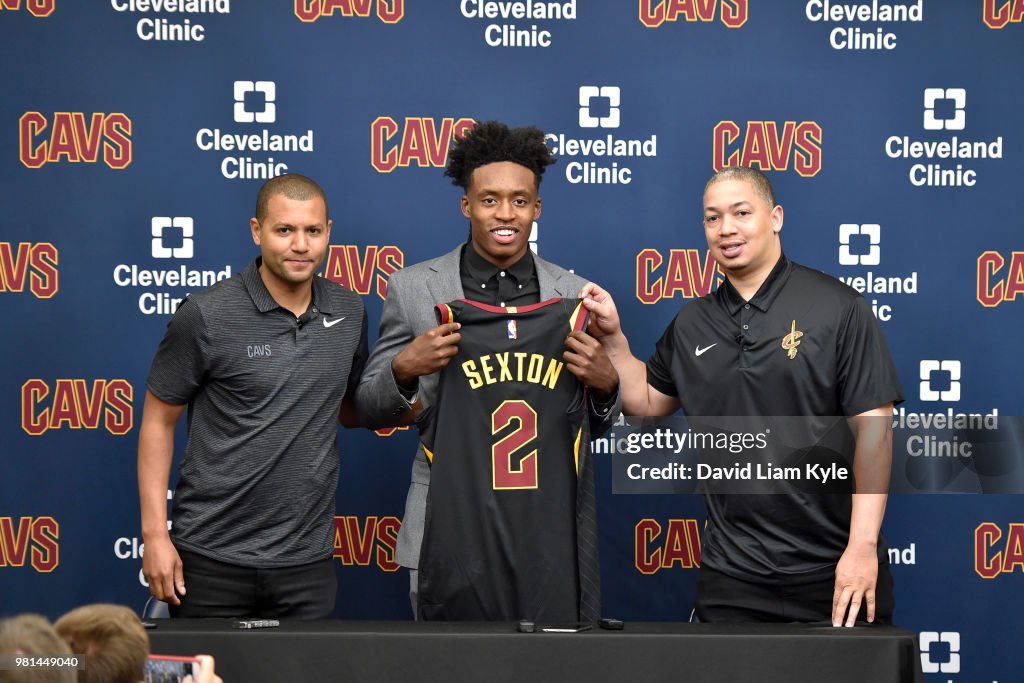 Cleveland Cavaliers Introduce Collin Sexton
