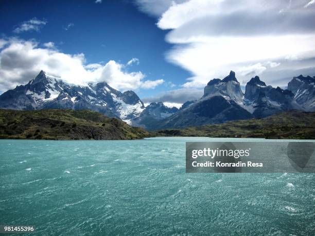 torres del paine #20 - resa stock pictures, royalty-free photos & images