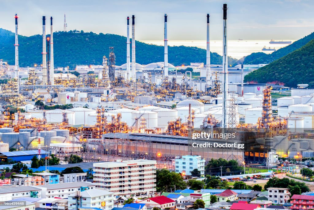 Module Thai Oil Thai Oil Refinery Industrial Factory At Laemchabang Sriracha Chonburi ...