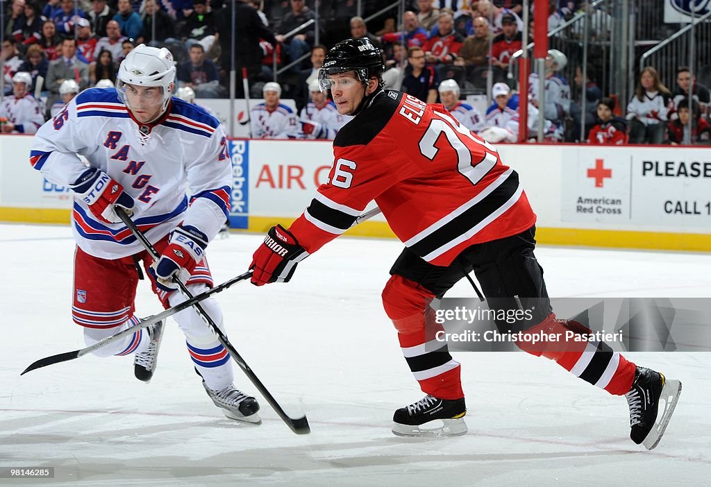 New York Rangers v New Jersey Devils