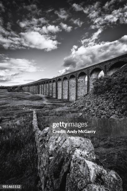 Lithograph Ribblehead 257 Ribblehead Viaducts Stock Photos, High-Res Pictures, and Images ...