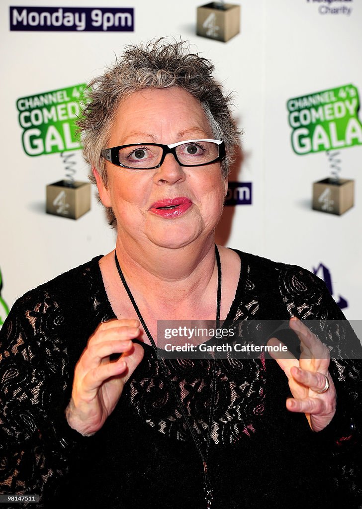 Jobrand Jo Brand attends the Channel 4 Comedy Gala in aid of Great Ormond ...