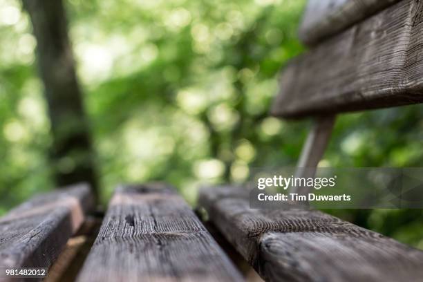 bench - wooden bench stock pictures, royalty-free photos & images