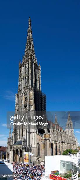 ulm minster - ulm minster stock pictures, royalty-free photos & images