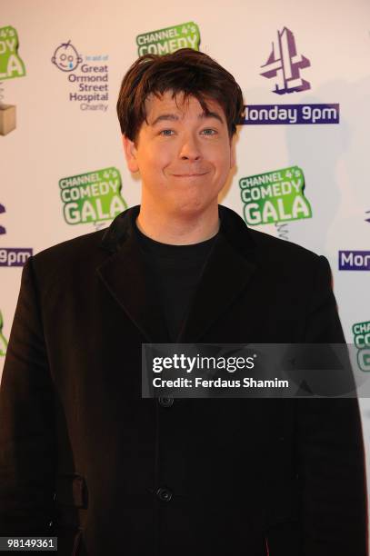 Michael McIntyre attends the Channel 4 Comedy Gala in aid of Great Ormond Street at 02 Arena on March 30, 2010 in London, England.