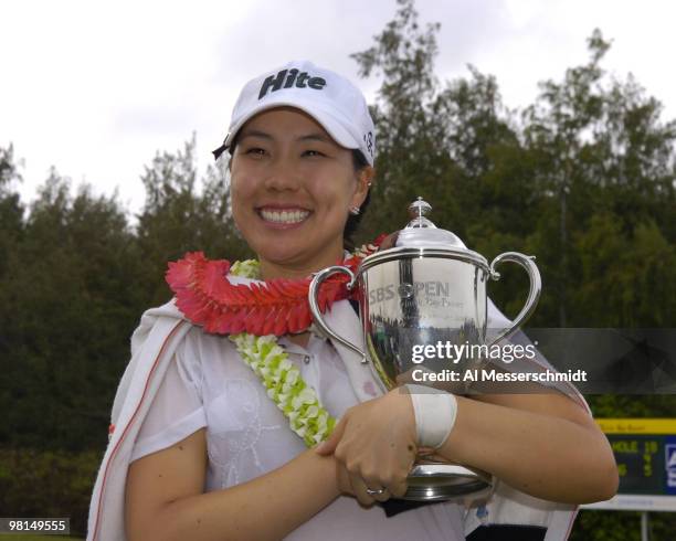 Joo Mi Kim wins the 2006 SBS Open at Turtle Bay February 18 at Kahuku, Hawaii.