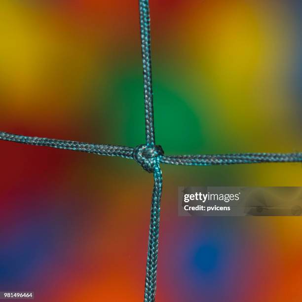 net and colors - weft stock pictures, royalty-free photos & images