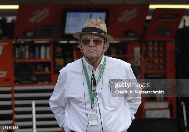 Car owner Jack Roush before the NASCAR Subway Fresh Fit 500, at Phoenix International Speedway, April 20, 2007 in Phoenix, Arizona.