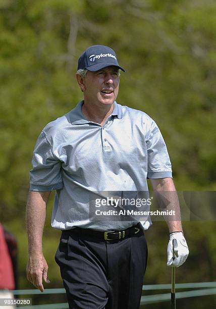 Hale Irwin wins the Liberty Mutual Legends of Golf tournament, Sunday, April 25, 2004 in Savannah, Georgia.