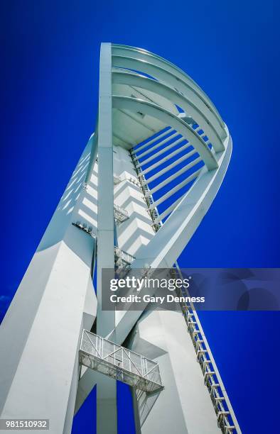 spinnaker - spinnaker tower stock pictures, royalty-free photos & images