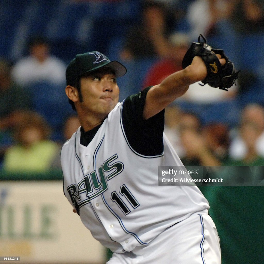 Oakland Athletics vs Tampa Bay Devil Rays - April 9, 2005