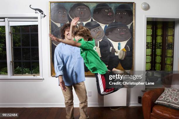 Michael Lang, Co- creator of the Woodstock Music Festival, poses for a portrait session on June 2009, New York, NY.