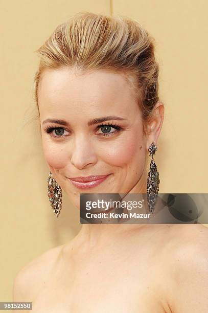 Actress Rachel McAdams arrives at the 82nd Annual Academy Awards at the Kodak Theatre on March 7, 2010 in Hollywood, California.