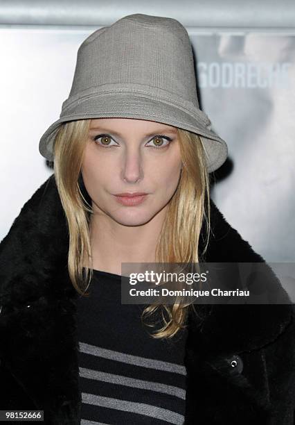 Actress Frederique Bel attends the Paris Premiere of "Toutes le Filles Pleurent" at Mk2 Bibliotheque on March 30, 2010 in Paris, France.