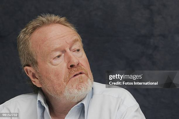 Ridley Scott at the Beverly Wilshire Hotel in Beverly Hills, California on September 28, 2008. Reproduction by American tabloids is absolutely...