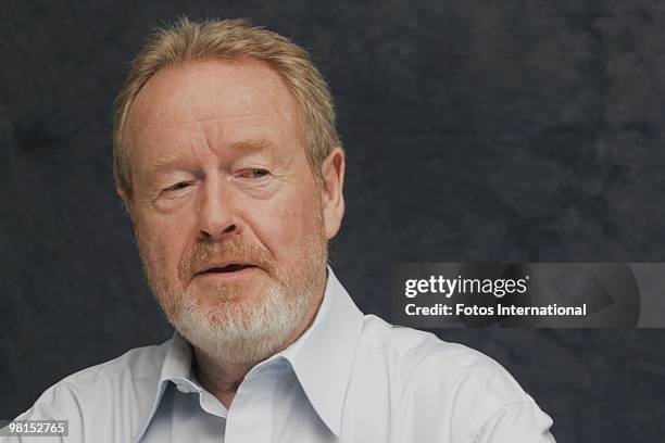 Ridley Scott at the Beverly Wilshire Hotel in Beverly Hills, California on September 28, 2008. Reproduction by American tabloids is absolutely...