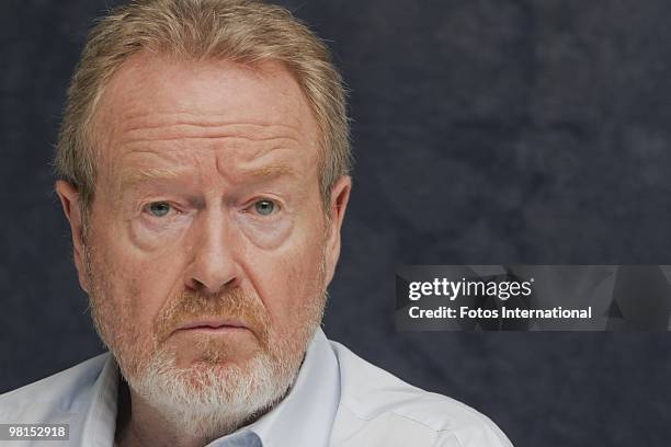 Ridley Scott at the Beverly Wilshire Hotel in Beverly Hills, California on September 28, 2008. Reproduction by American tabloids is absolutely...