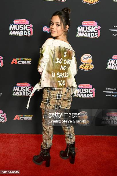 Jenna Ortega attends the 2018 Radio Disney Music Awards at Loews Hollywood Hotel on June 22, 2018 in Hollywood, California.