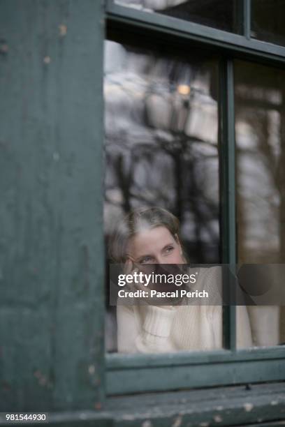 Writer Elizabeth Gilbert is photographed on March 13, 2008 in her home town of New Hope, New Jersey.