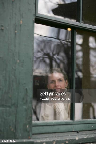 Writer Elizabeth Gilbert is photographed on March 13, 2008 in her home town of New Hope, New Jersey.