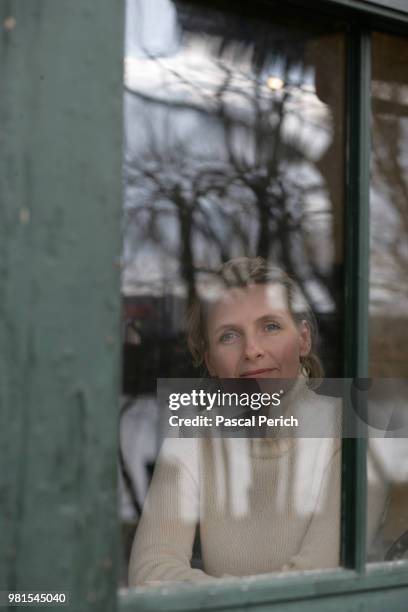 Writer Elizabeth Gilbert is photographed on March 13, 2008 in her home town of New Hope, New Jersey.
