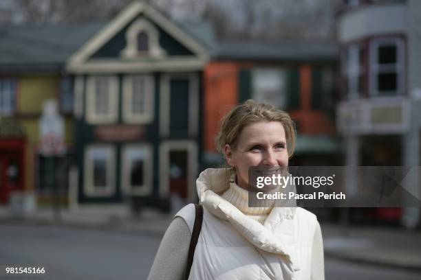Writer Elizabeth Gilbert is photographed on March 13, 2008 in her home town of New Hope, New Jersey.