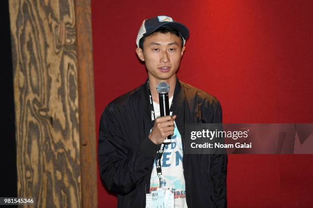 Director Bing Liu attends a screening of 'Minding the Gap' during the 2018 Nantucket Film Festival - Day 3 on June 22, 2018 in Nantucket,...