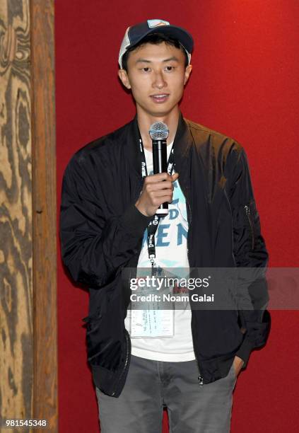 Director Bing Liu attends a screening of 'Minding the Gap' during the 2018 Nantucket Film Festival - Day 3 on June 22, 2018 in Nantucket,...