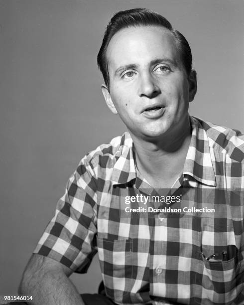 Composer Johnny Mandel poses for a portrait on July 16, 1953 in New York.