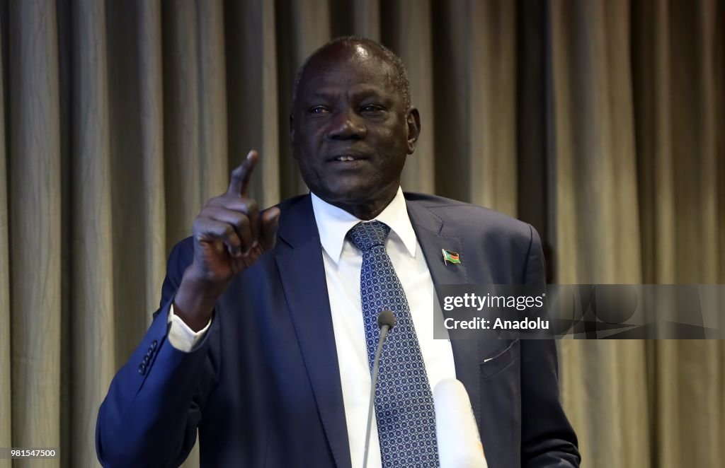 Information Ministry Spokesman of South Sudan Michael Makuei Lueth