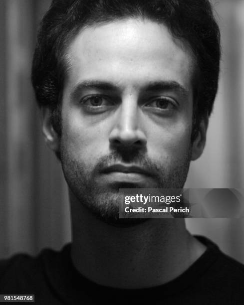 Dancer Benjamin Millepied is photographed on June 20, 2008 at the New York City Ballet in New York City.