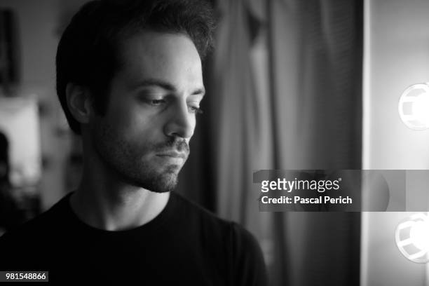Dancer Benjamin Millepied is photographed on June 20, 2008 at the New York City Ballet in New York City.