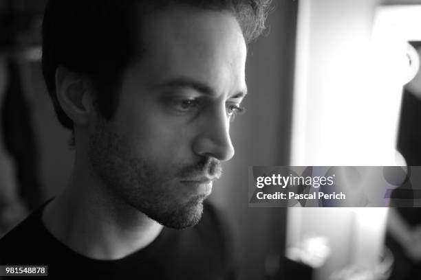 Dancer Benjamin Millepied is photographed on June 20, 2008 at the New York City Ballet in New York City.
