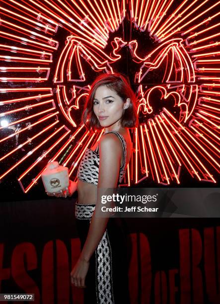 Olivia Culpo attends BACARDI Presents Sound Of Rum Sessions: Chicago With Major Lazer and special guest Olivia Culpo on June 21, 2018 in Chicago,...