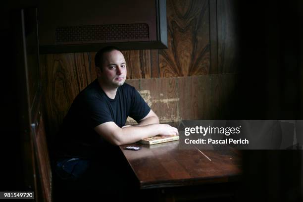 Sociologist and ex-police officer Peter Moskos is photographed on July 23, 2008 in Astoria, Queens, New York.