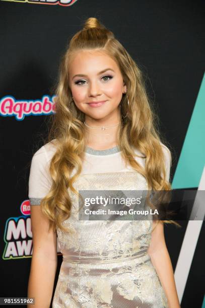 Today's brightest young stars and celebrity entertainers turned out for the 2018 Radio Disney Music Awards , music's biggest event for families, at...