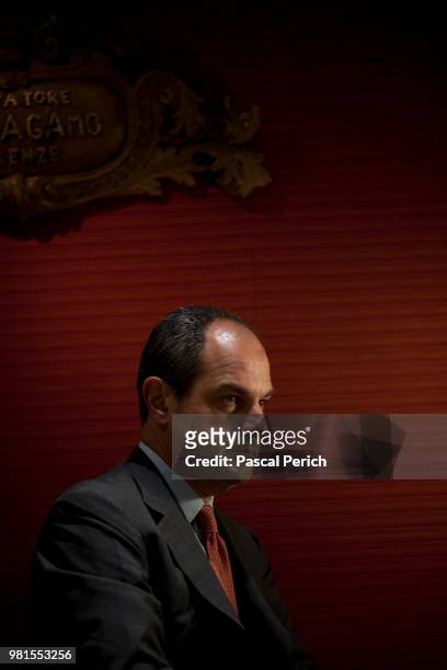 Chairman of Ferragamo USA, Massimo Ferragamo is photographed on November 13, 2008 in New York City.