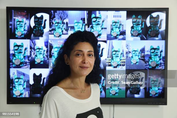 Saudi Arabia will prosper," said artist Lina Gazzaz of the deep-reaching social and economic reforms currently underway in Saudi Arabia as she stands...
