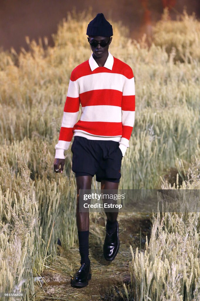 Ami Alexandre Mattiussi: Runway - Paris Fashion Week - Menswear Spring/Summer 2019