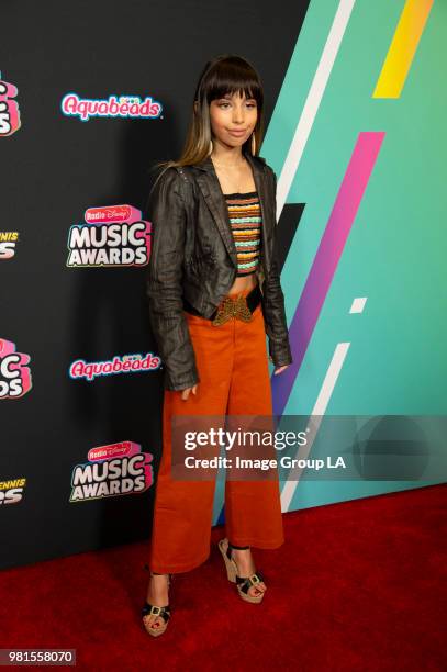 Today's brightest young stars and celebrity entertainers turned out for the 2018 Radio Disney Music Awards , music's biggest event for families, at...