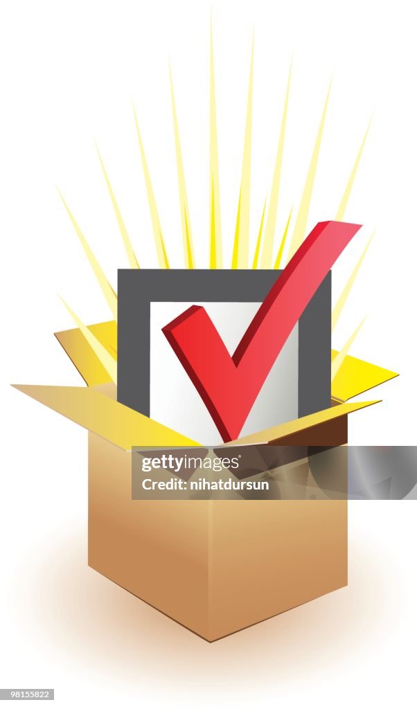 Open Checkmark Box Check Mark With Box High-Res Vector Graphic - Getty Images