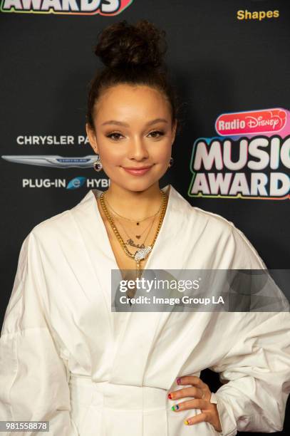 Today's brightest young stars and celebrity entertainers turned out for the 2018 Radio Disney Music Awards , music's biggest event for families, at...