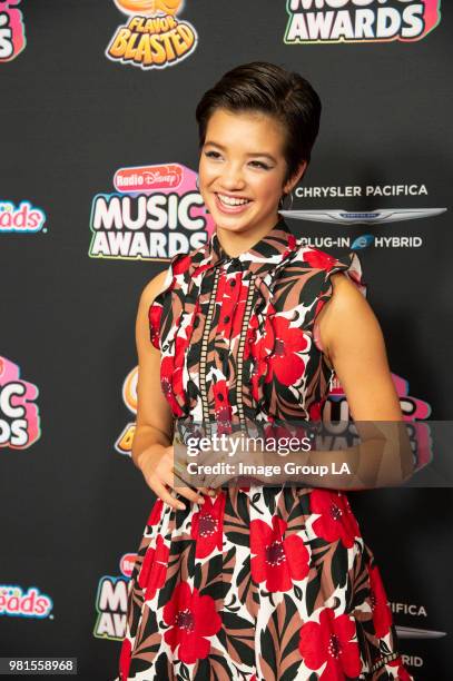 Today's brightest young stars and celebrity entertainers turned out for the 2018 Radio Disney Music Awards , music's biggest event for families, at...