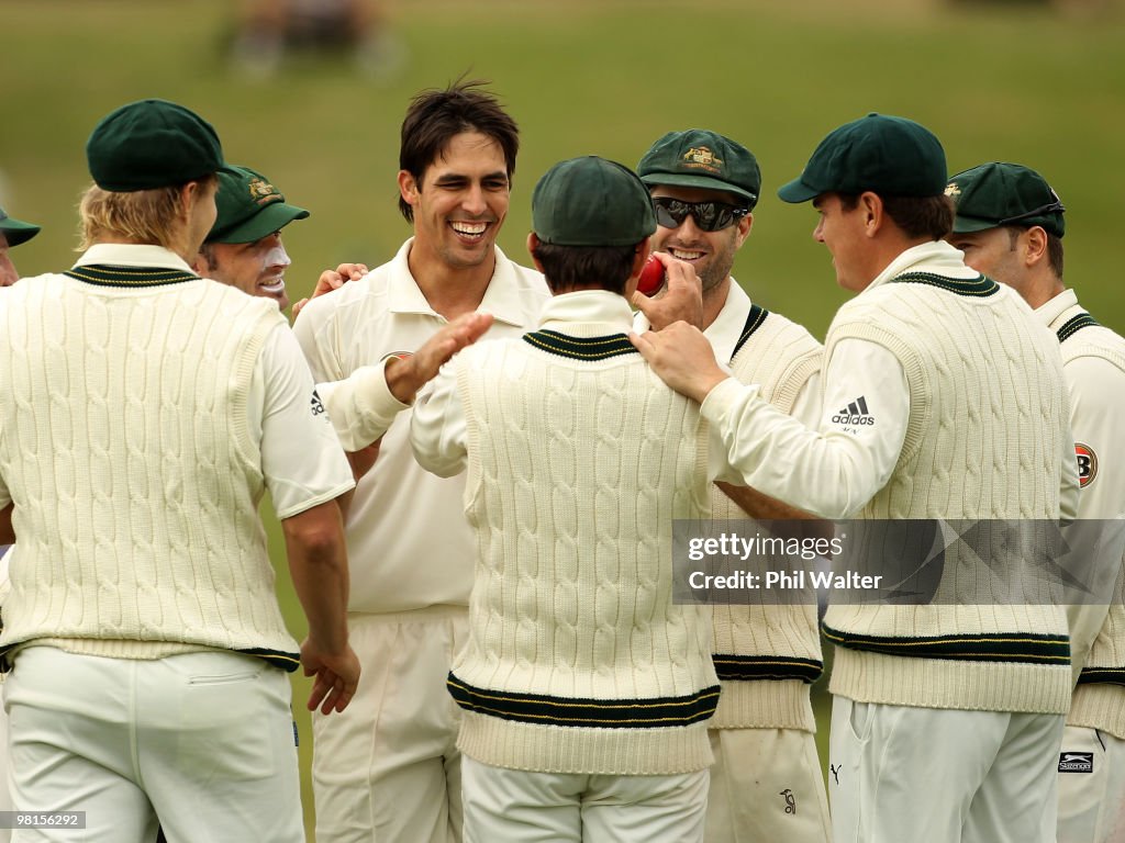Second Test - New Zealand v Australia: Day 5